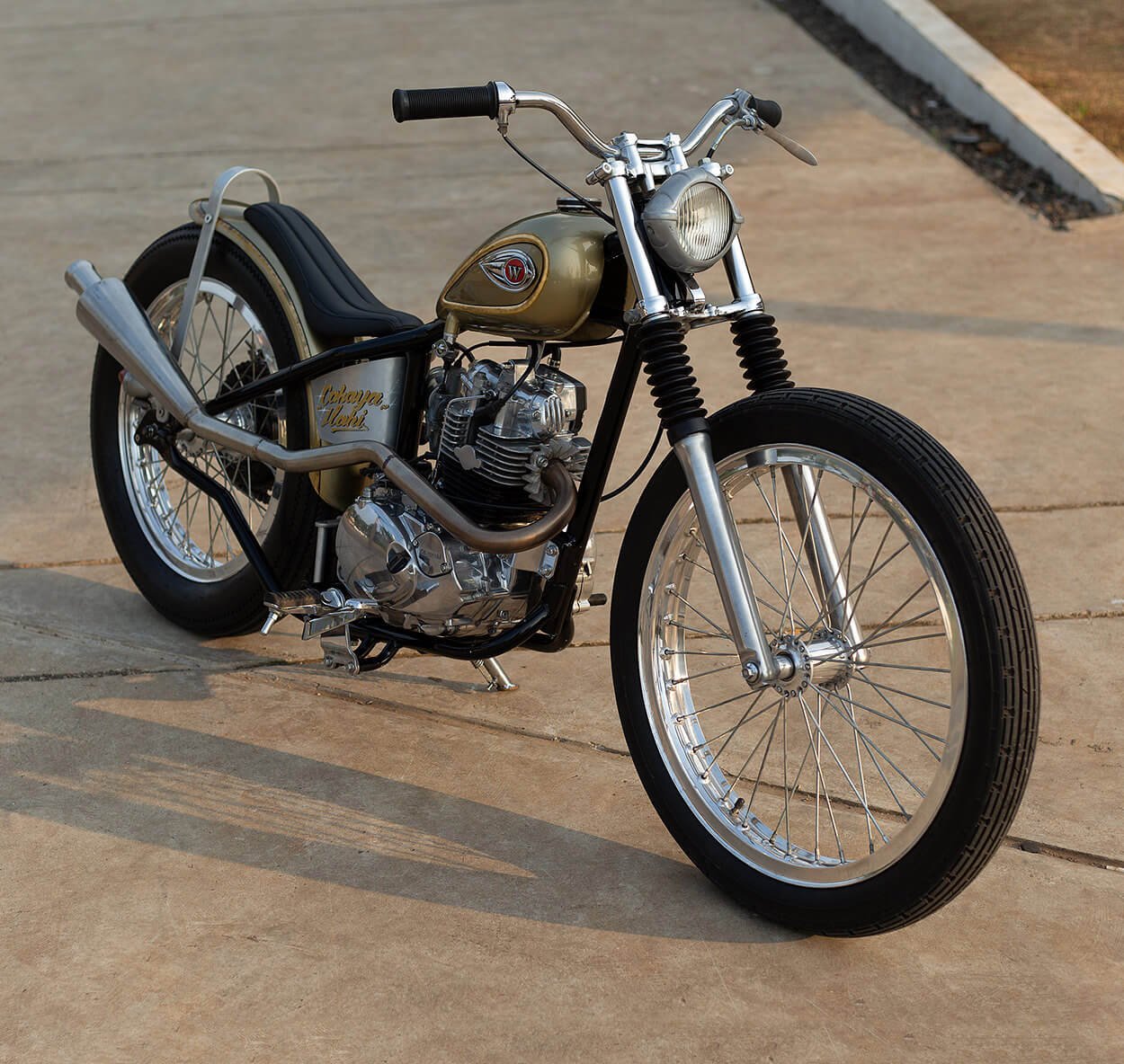 kawasaki w175 chopper